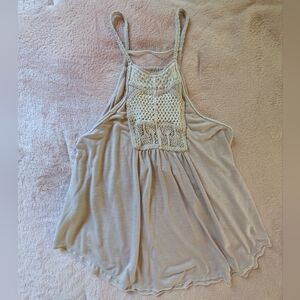 Free People Crochet Tank Top